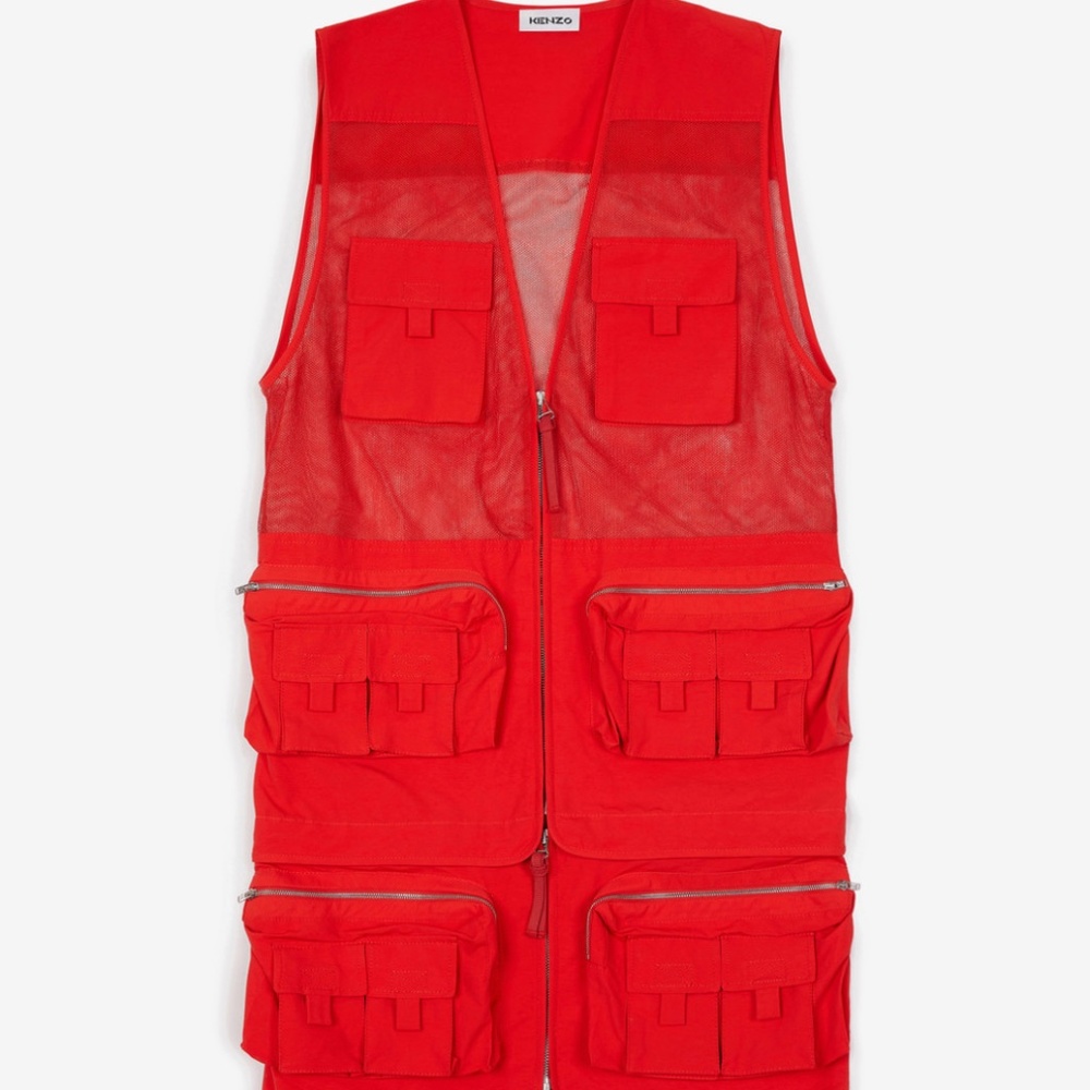 Kenzo Utility Pocket Detail Dress